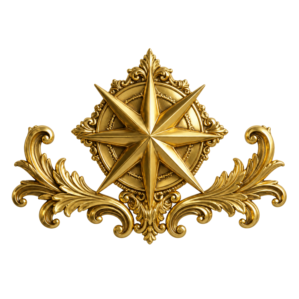 Gold Star Crest