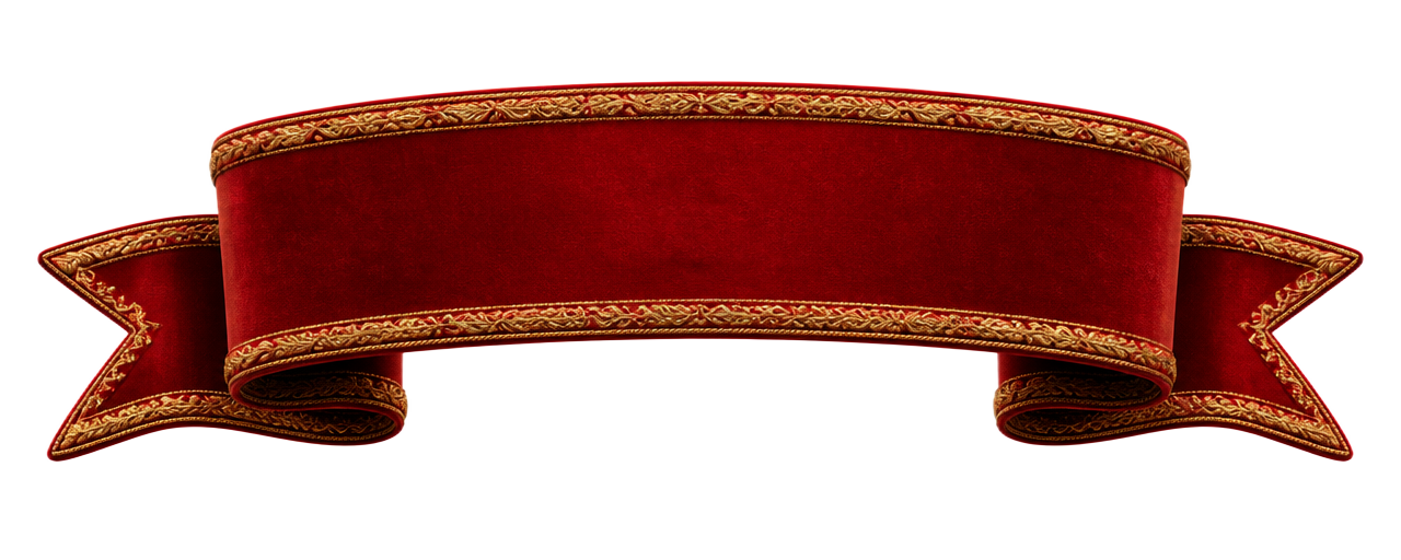 Velvet Ribbon Banner