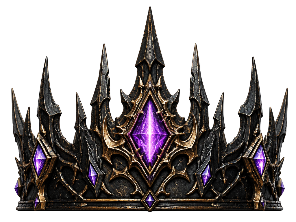 Dark Spiked Crown