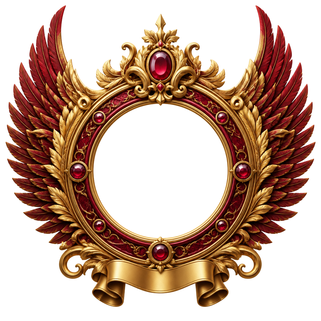 Crimson Heraldry Ring