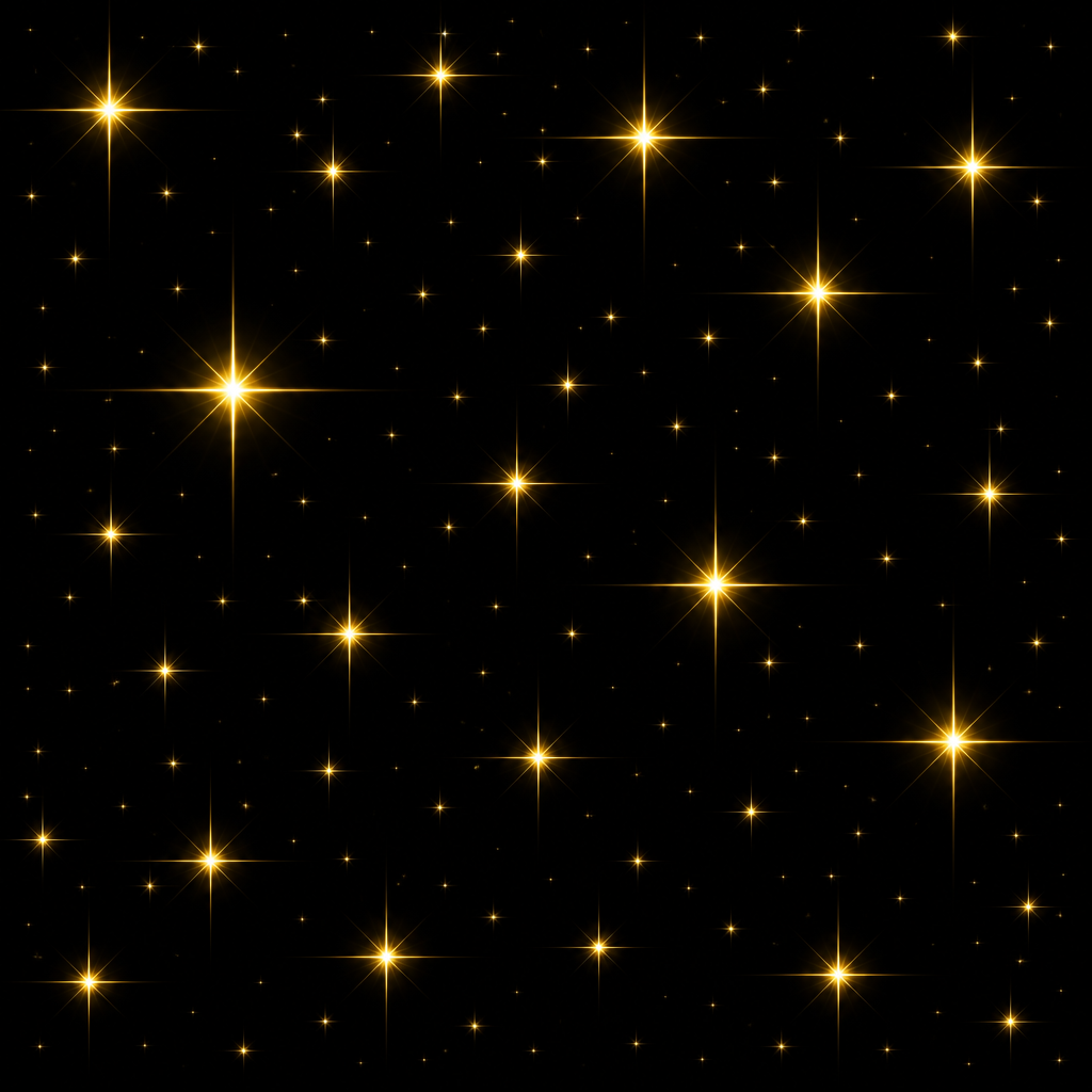 Gold Starburst Field